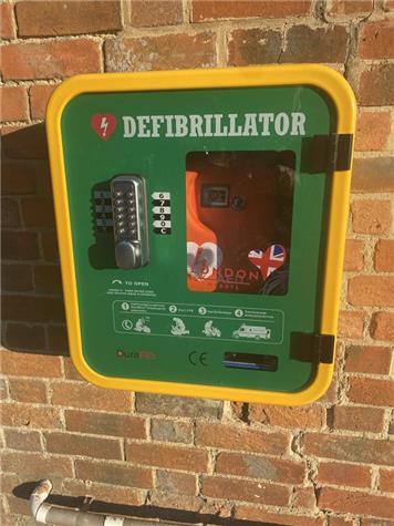  - New defibrillator in Chiselhampton